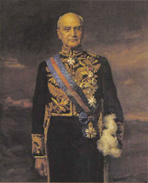 Portrait of Sir Isaacs Isaacs in Regalia as Governor General